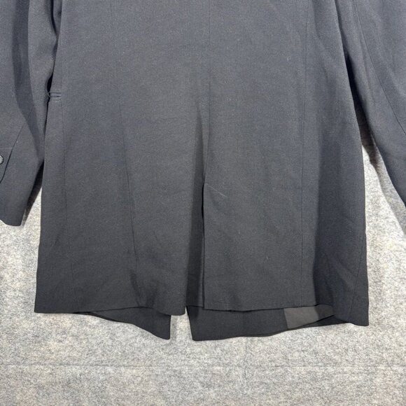 Halogen Women's Black Double Breasted Office Siren Button Blazer Size Small - Picture 15 of 16